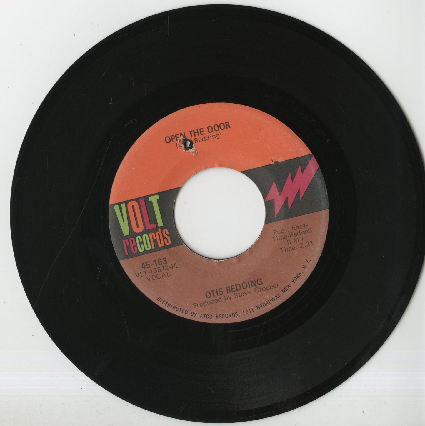 Otis Redding - The Happy Song (Dum Dum) (45-163) 1968 US Volt|中古7inch