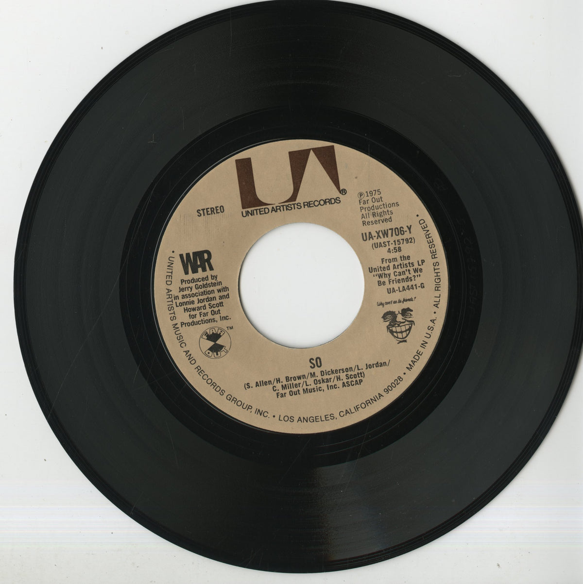 War / ウォー / Low Rider -7 (UA-XW706-Y)