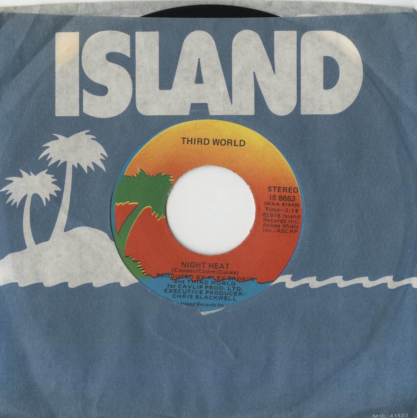 Third World / サード・ワールド / Now That We Found A Love -7 (IS 8663)