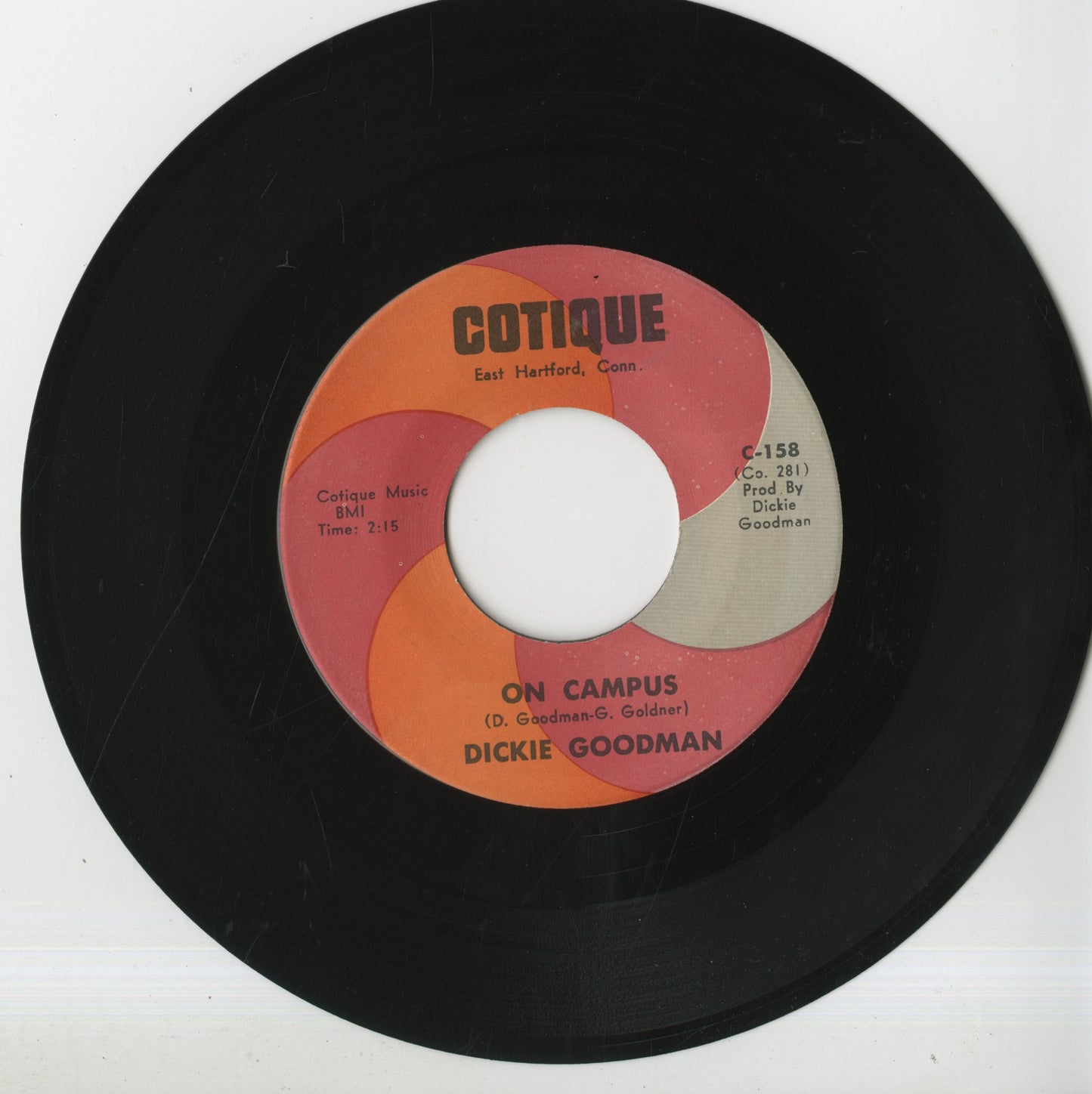 Johnny Colon - Mombo Suzie / On Campus (C-158) 1969 US Cotique|中古7inch