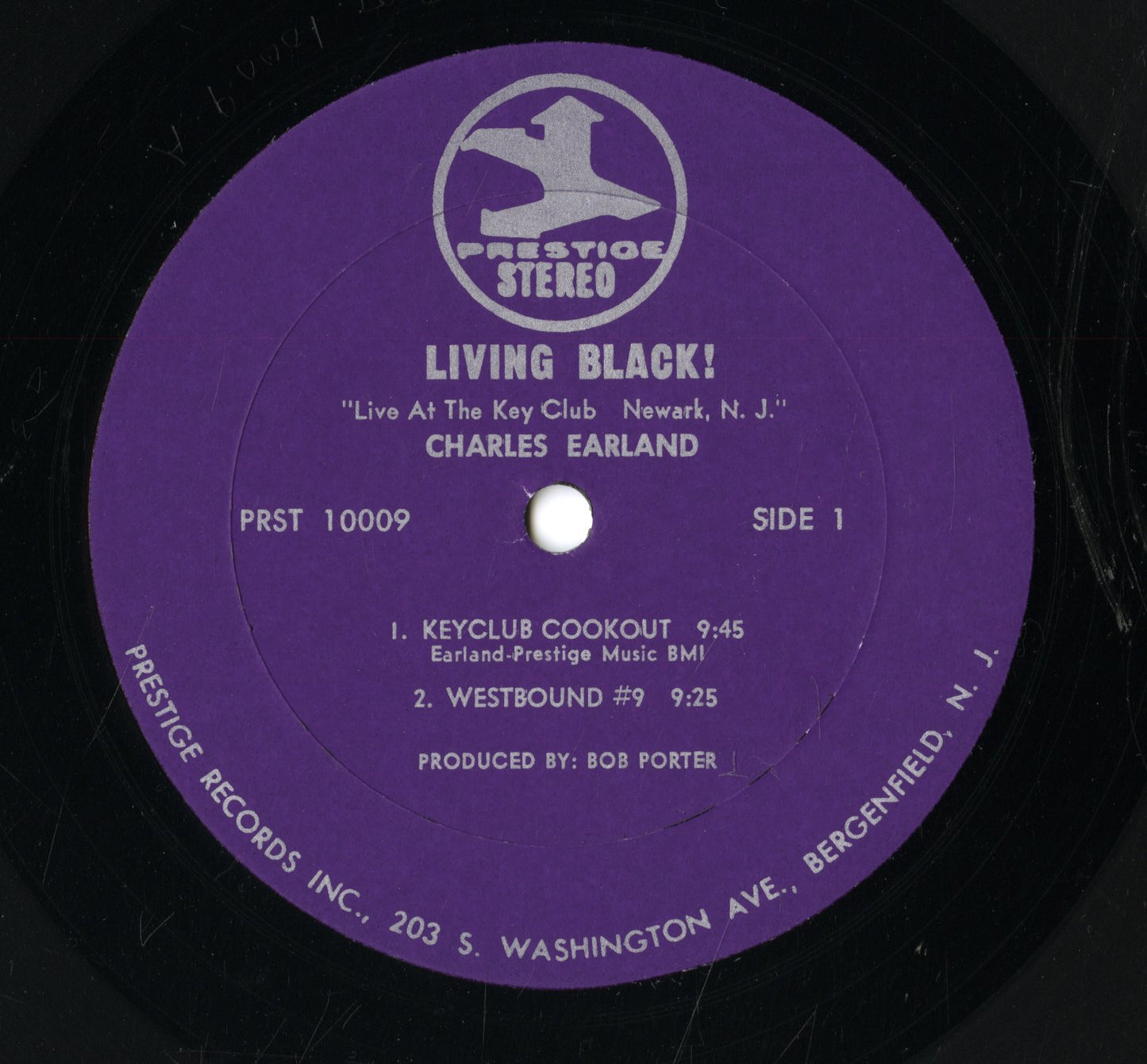 Charles Earland – Living Black! (PRST 10009) LP 1970 US Prestige | 中古LP