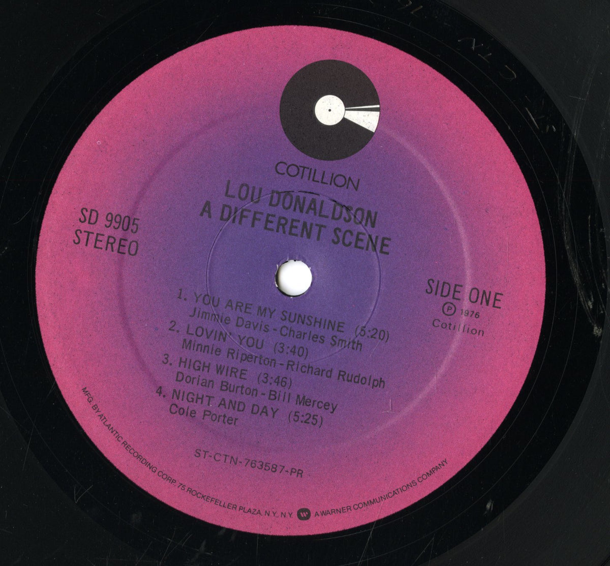 Lou Donaldson / ルー・ドナルドソン / A Different Scene (SD 9905)