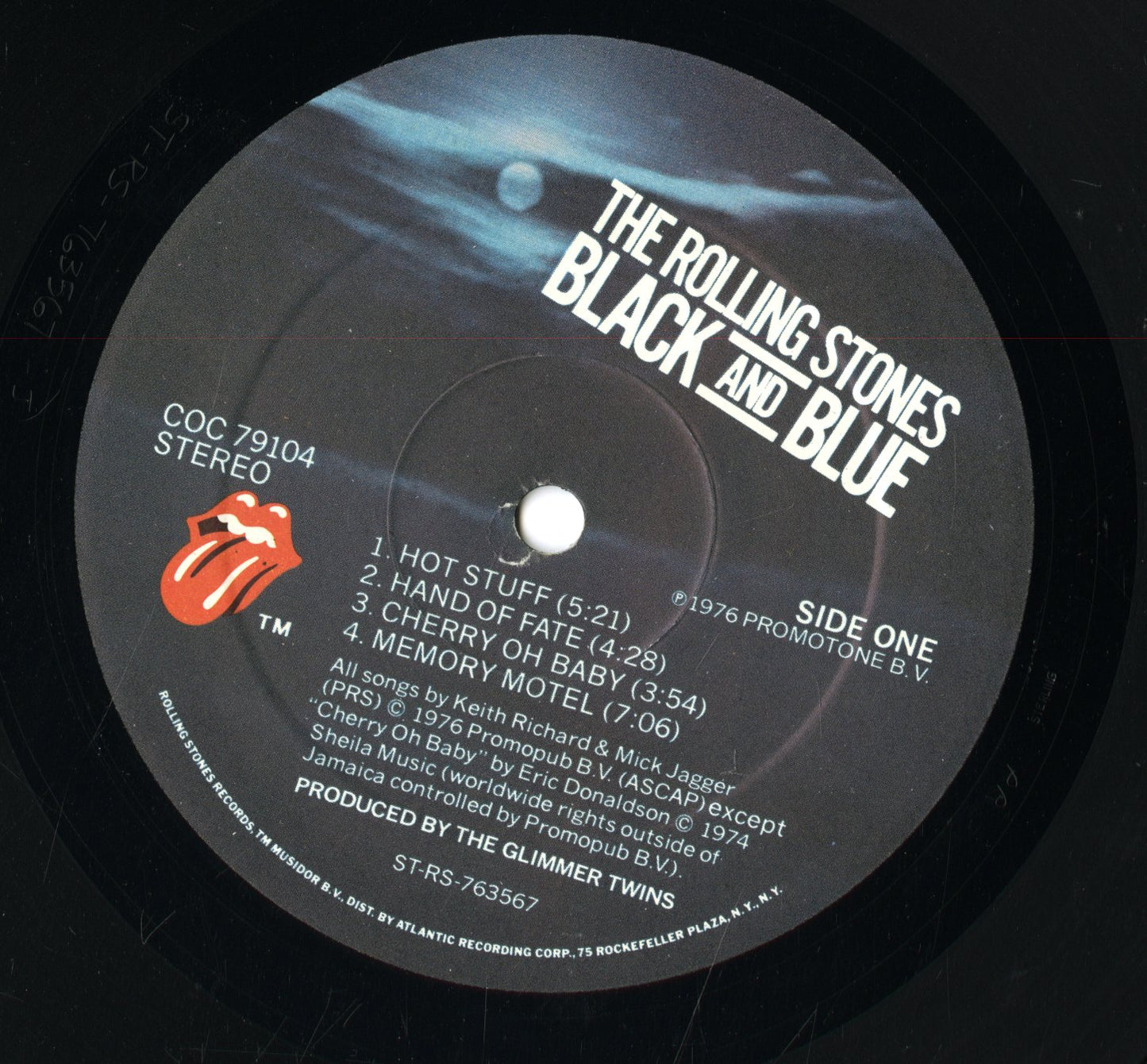 The Rolling Stones - Black and Blue (COC 79104) LP 1976 US Rolling Stones Records|中古LP