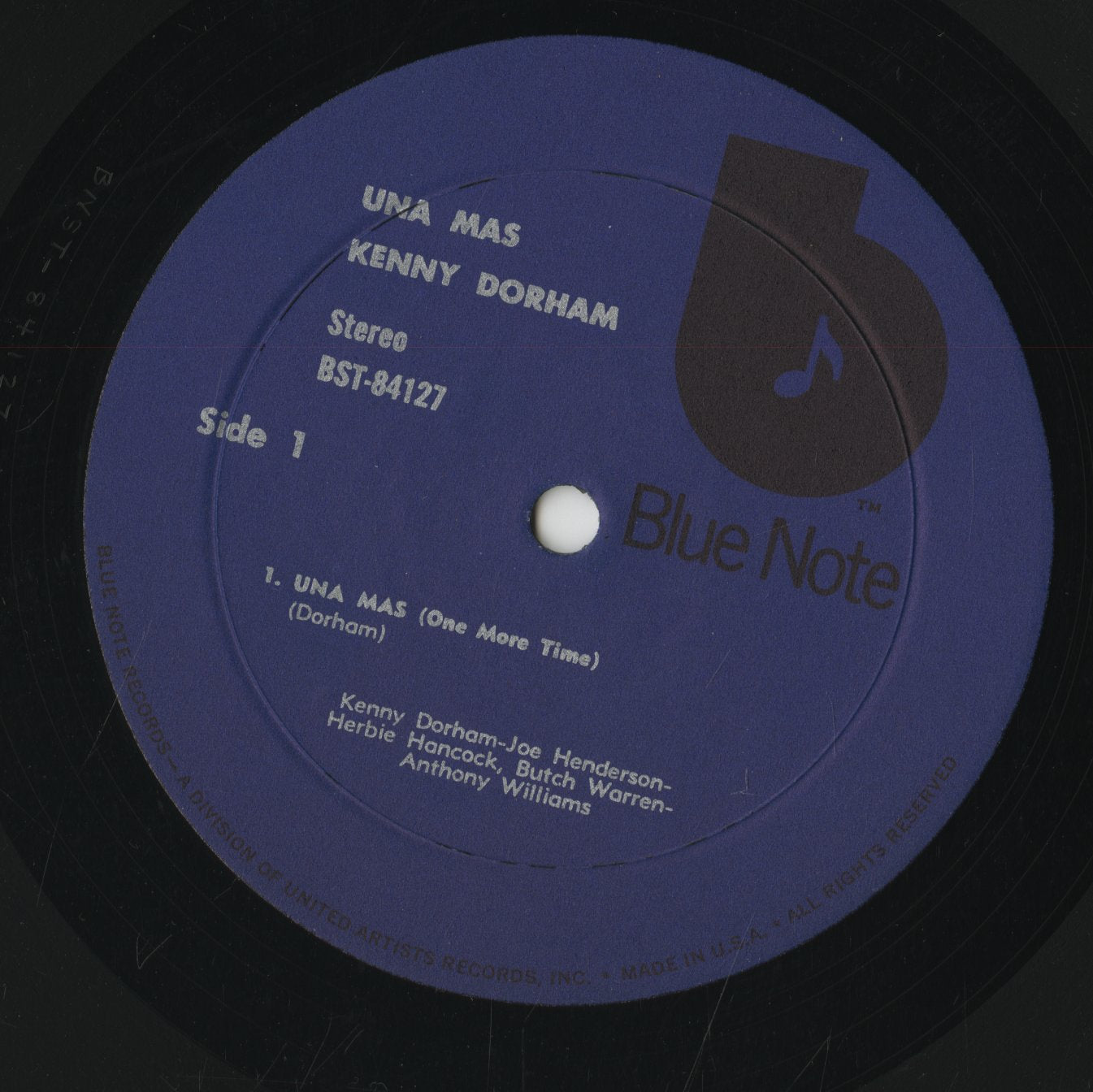 Kenny Dorham / ケニー・ドーハム / Una Mas (BST84127)