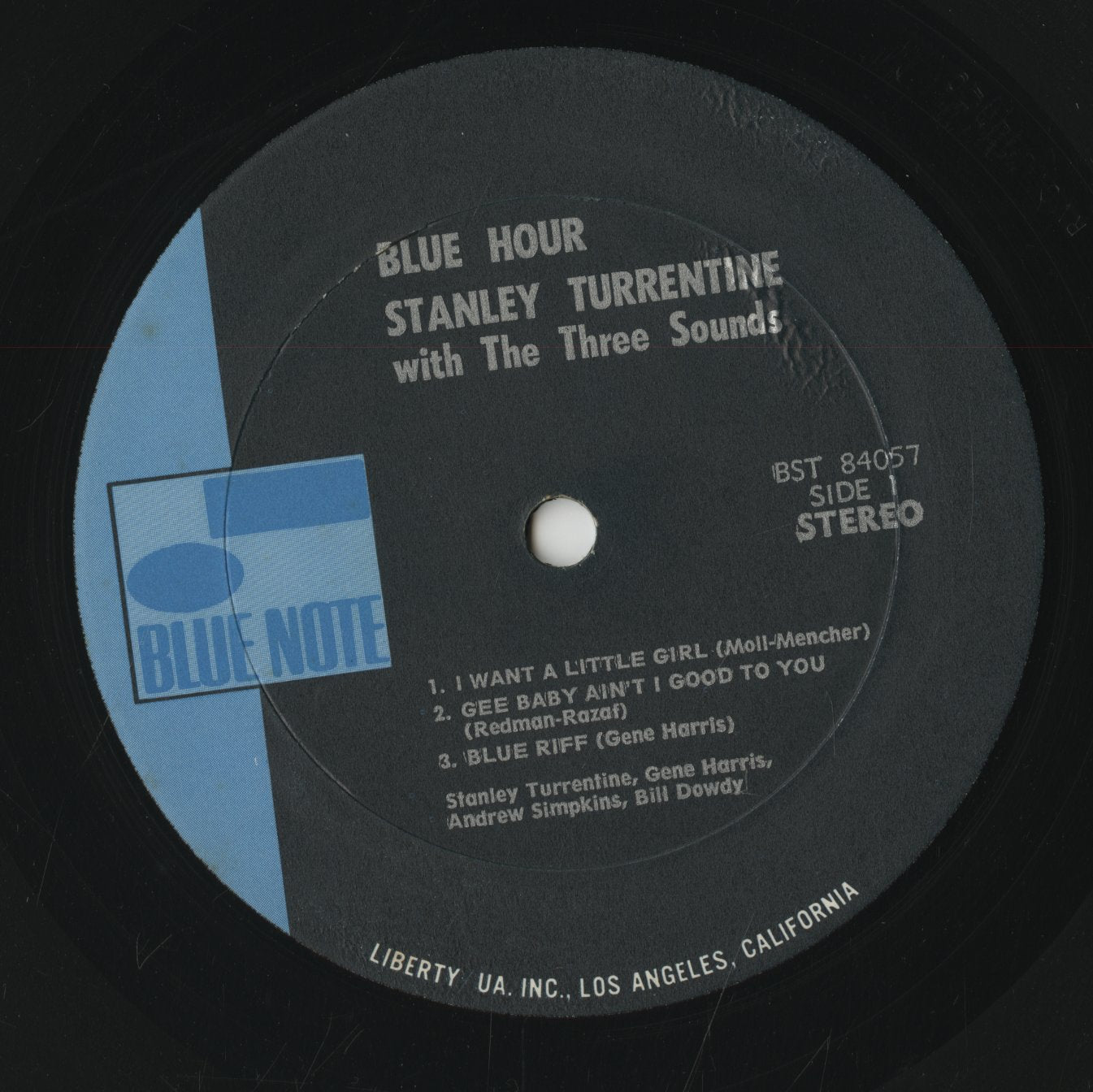 Stanley Turrentine with The Three Sounds / スタンリー・タレンタイン / Blue Hour (BST 84057)