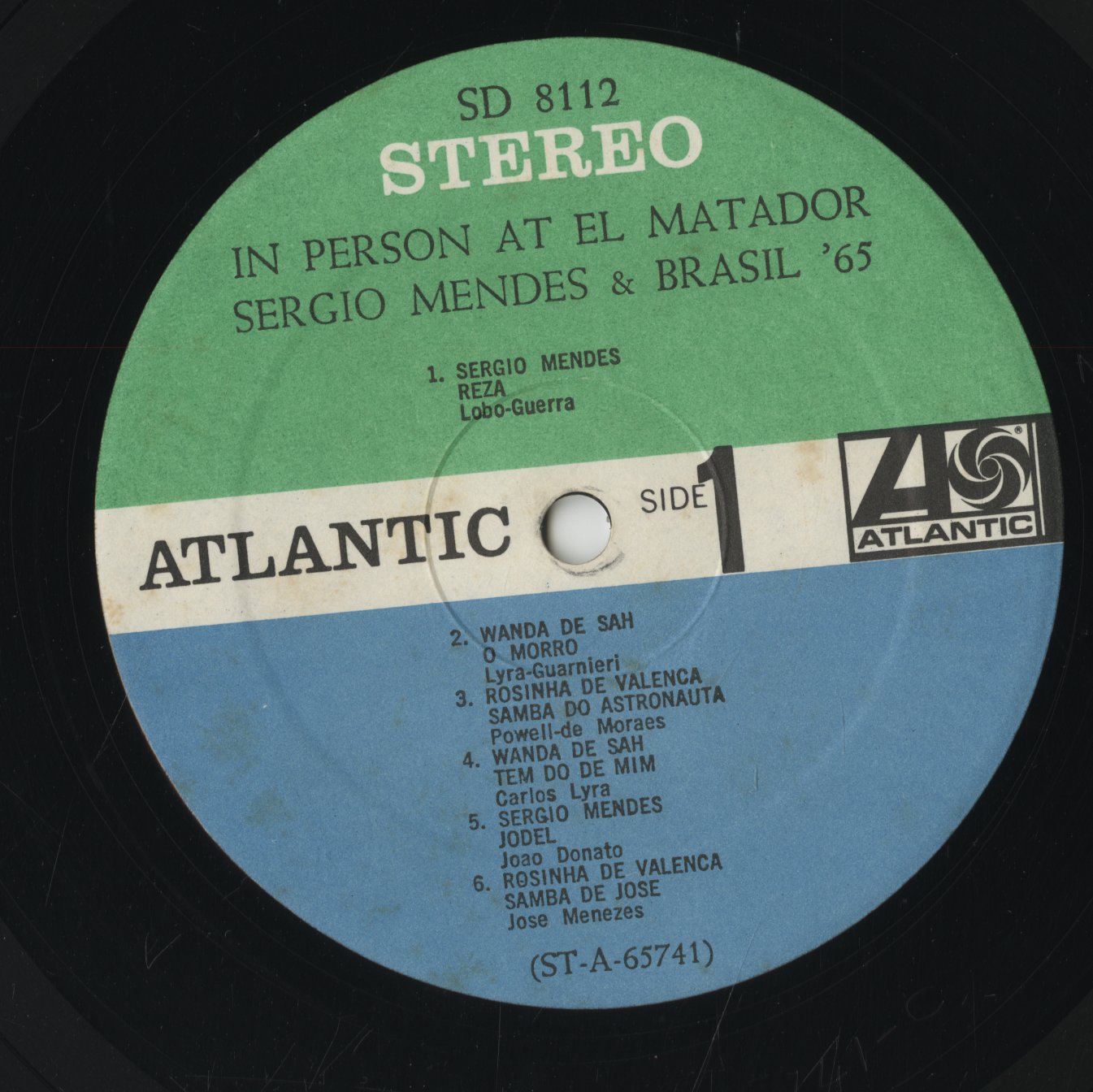 Sergio Mendes / セルジオ・メンデス / In Person At El Matador (8112)