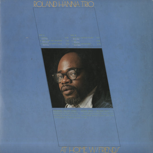 Roland Hanna Trio / ローランド・ハナ / At Home With Friends (ULS-1669-G)