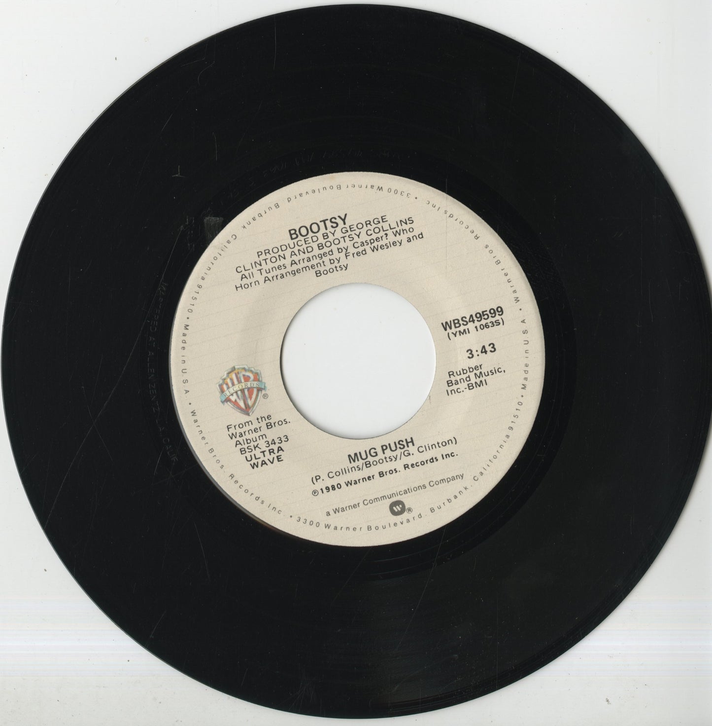 Bootsy Collins / ブーツィ・コリンズ / Mug Push (WBS 49599)