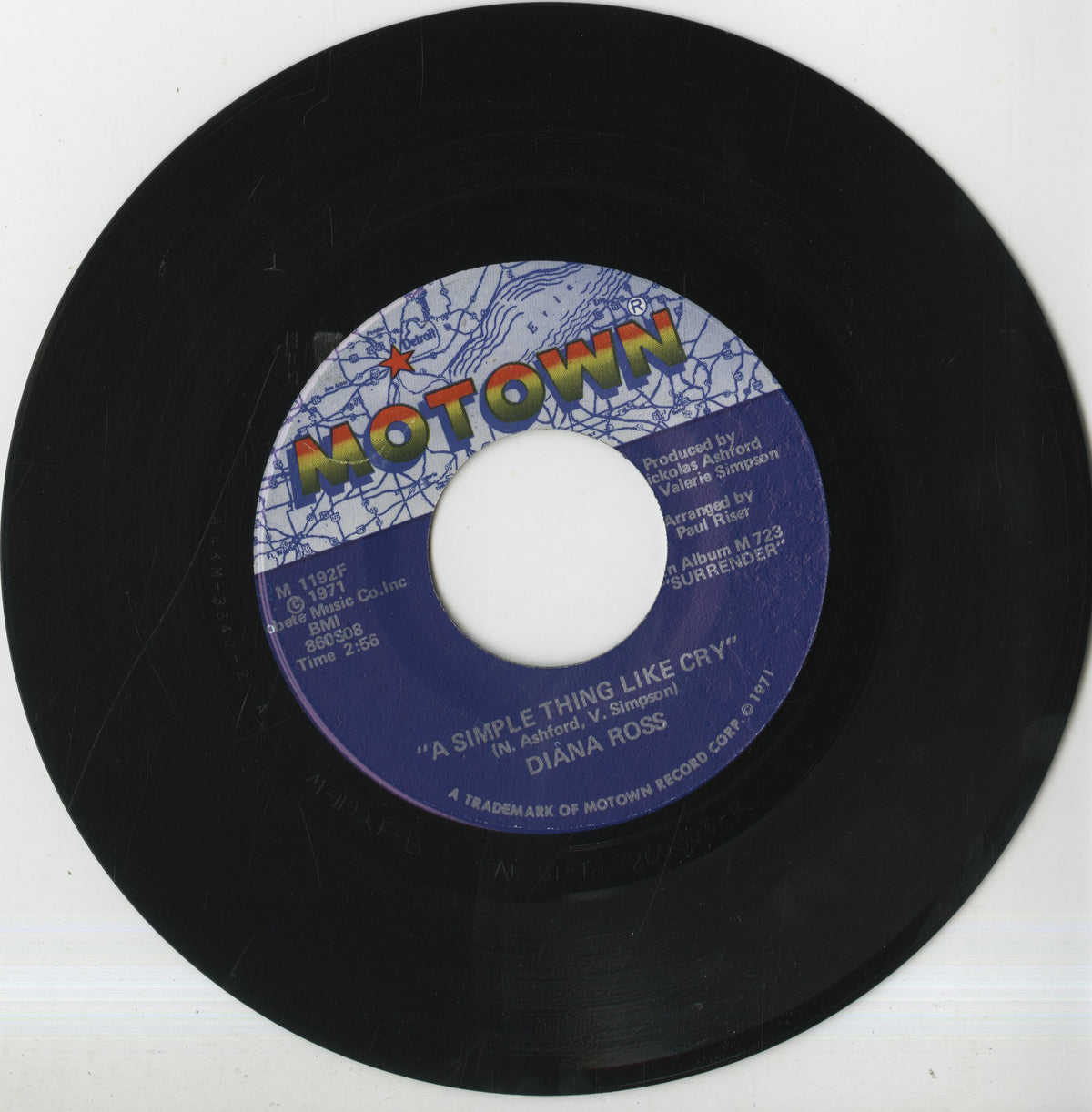 Diana Ross / ダイアナ・ロス / I'm Still Waiting -7 (M 1192F)