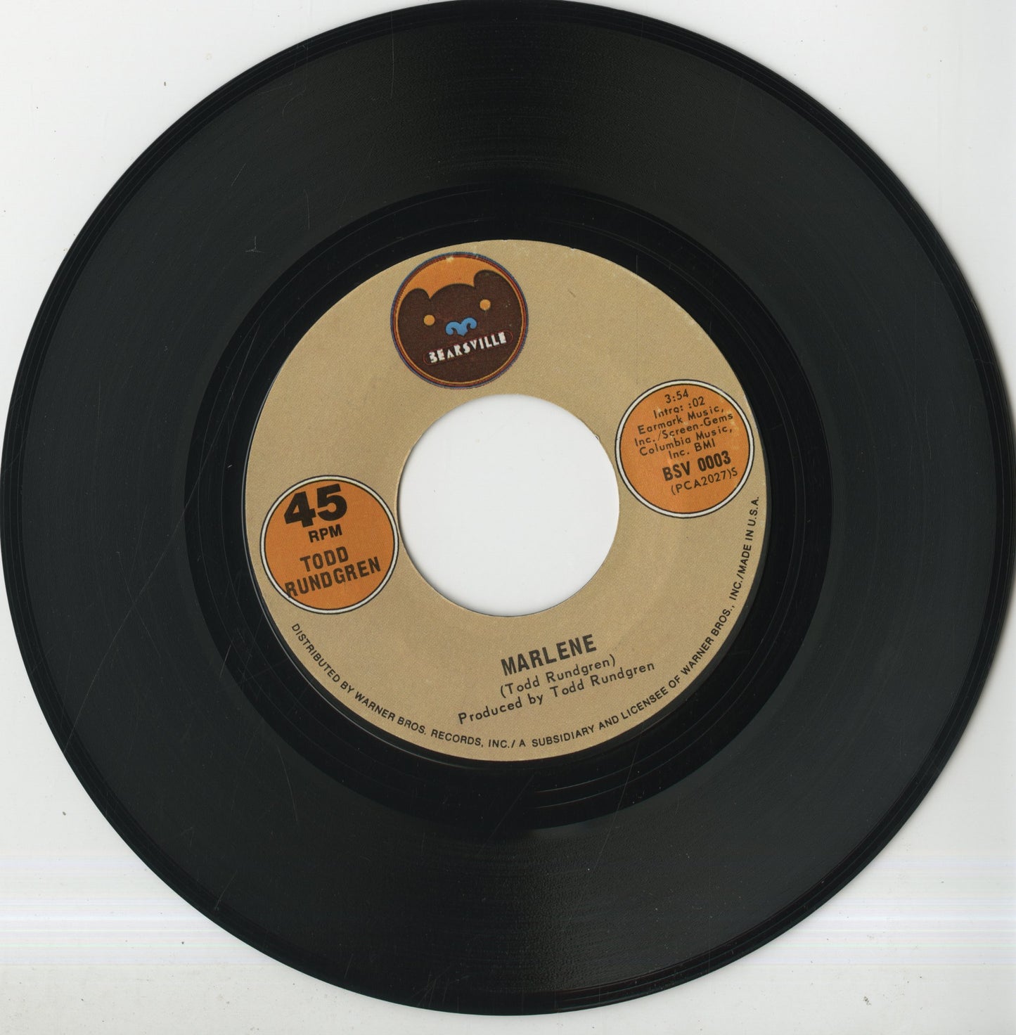 Todd Rundgren / トッド・ラングレン / I Saw The Light (BSV 0003)