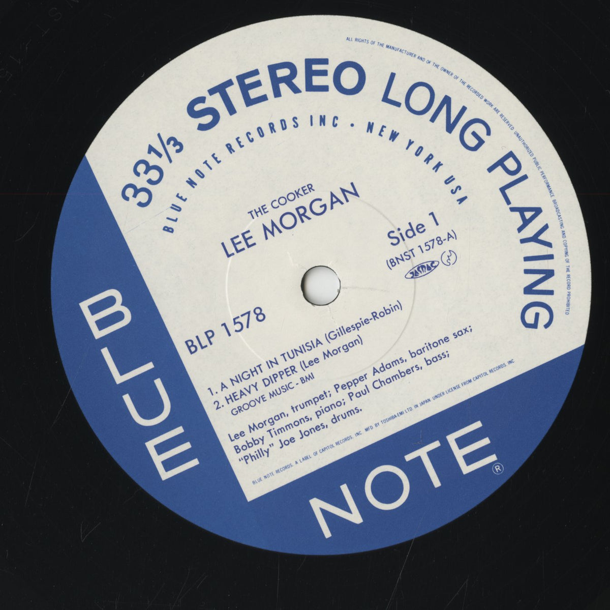 Lee Morgan / リー・モーガン / The Cooker (BLP 1578)