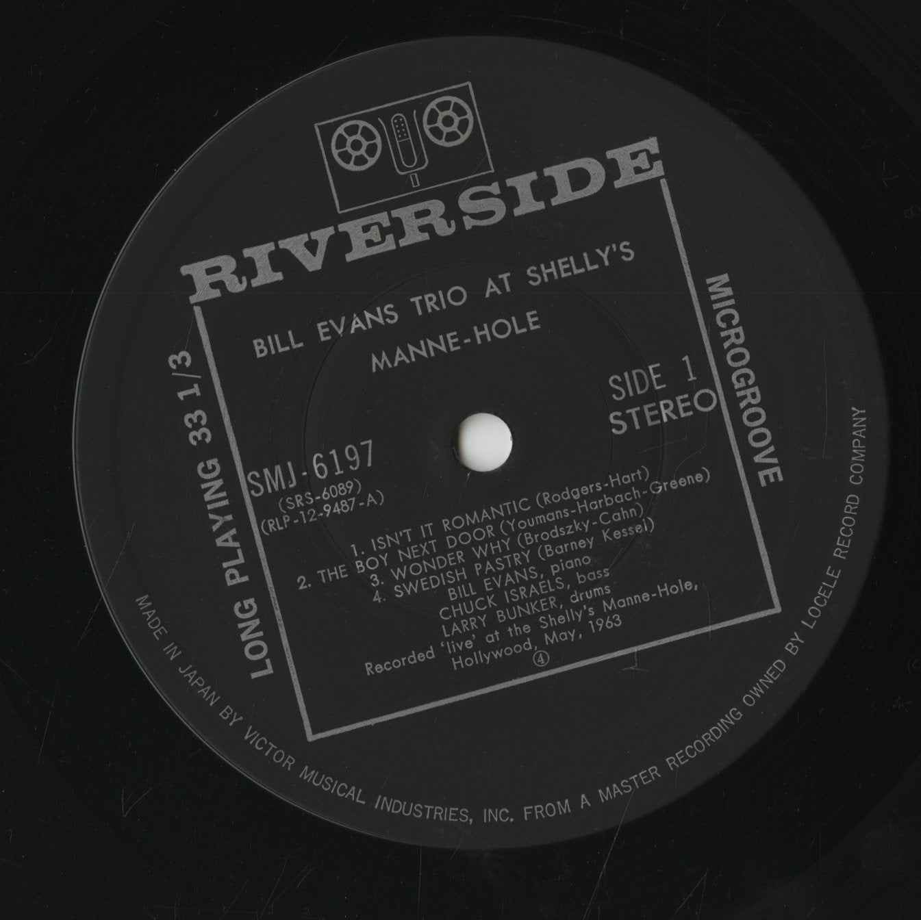 Bill Evans Trio / ビル・エヴァンス・トリオ / At Shelly's Manne-Hole, Hollywood, California (SMJ-6197)