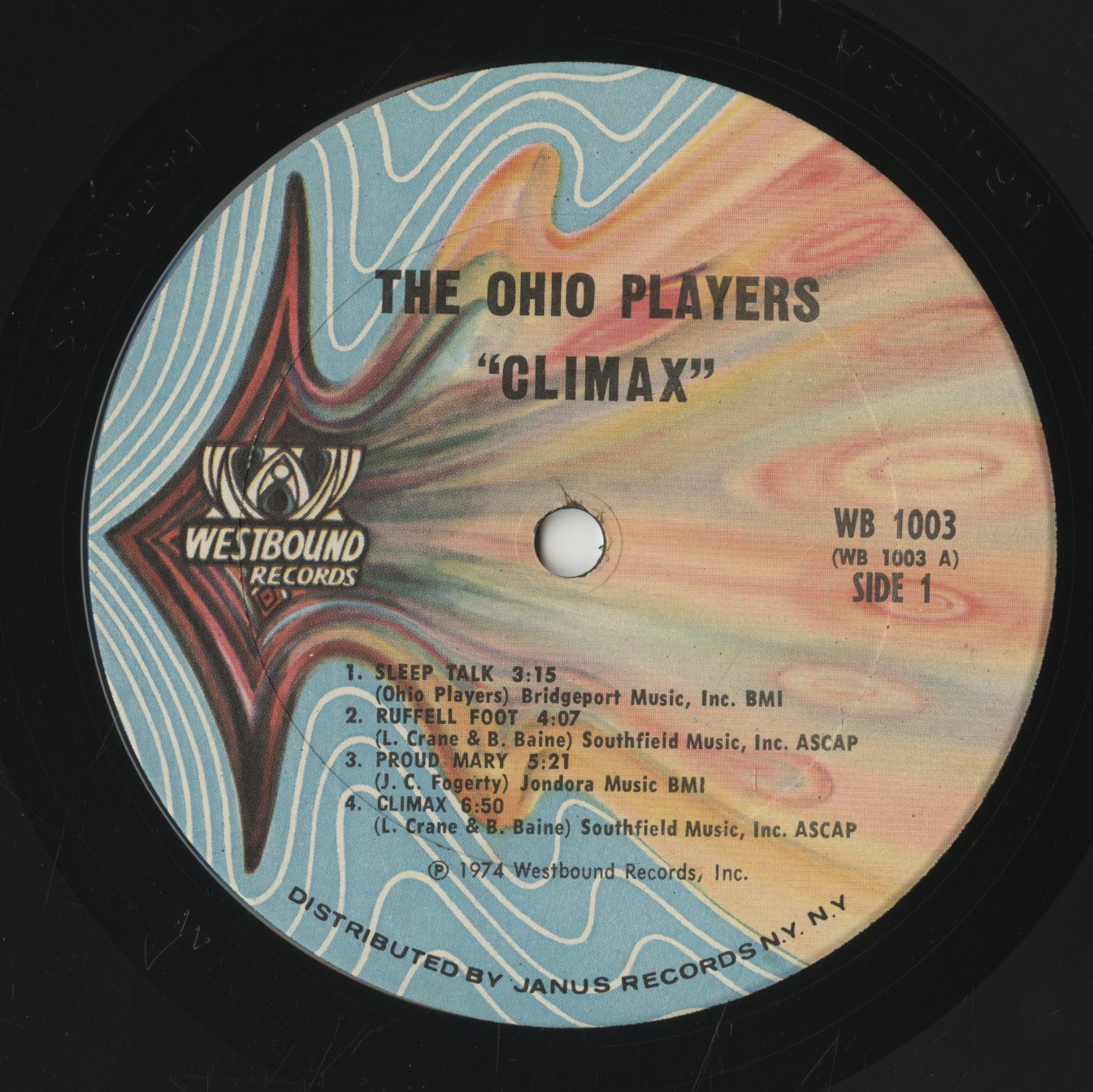 Ohio Players / オハイオ・プレイヤーズ / Climax (WB1003)