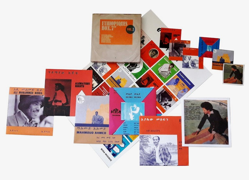 V.A./ Ethiopiques Box Vol.2 - Mulatu Astatke , Getatchew Mekuria - 6x45s Box Set (HS179VL)