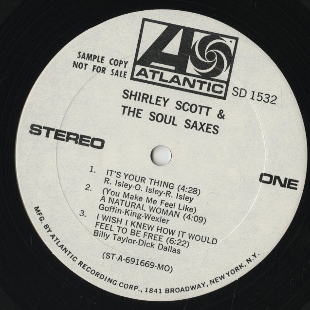 Shirley Scott / シャーリー・スコット / Shirley Scott & The Soul Saxes (SD1532)