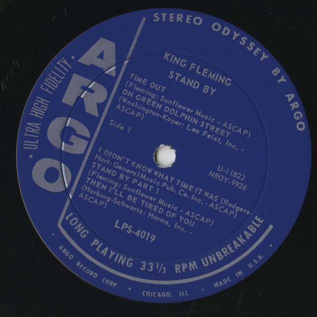 King Fleming / キング・フレミング・トリオ / Stand By (LPS 4019)