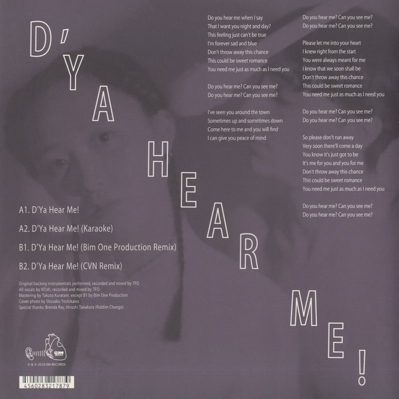 NTsKi + 7FO / D'Ya Hear Me! -10 (EM1187TEP)