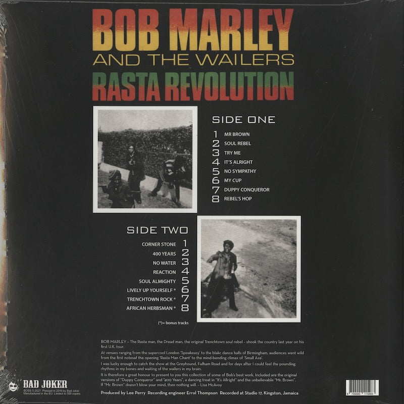 Bob Marley & The Wailers / ボブ・マーリー&ウェイラーズ / Rasta Revolution