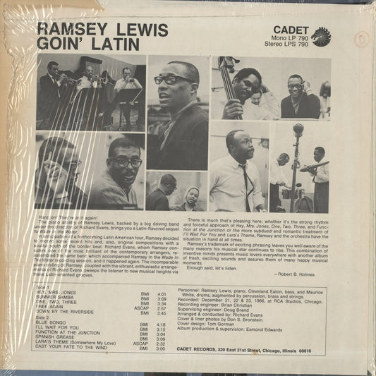 Ramsey Lewis - Goin' Latin (LPS790) 1967 US Cadet|中古LP