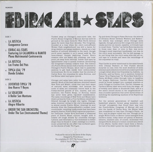 V.A. – Ebirac All Stars: 1970's Latin Music in Chicago (NUM505) 2022 US Numero Group|新品LP
