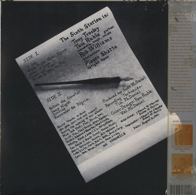 The Sixth Station - Deep Night (NUM1212LP) US Numero Group|新品LP back