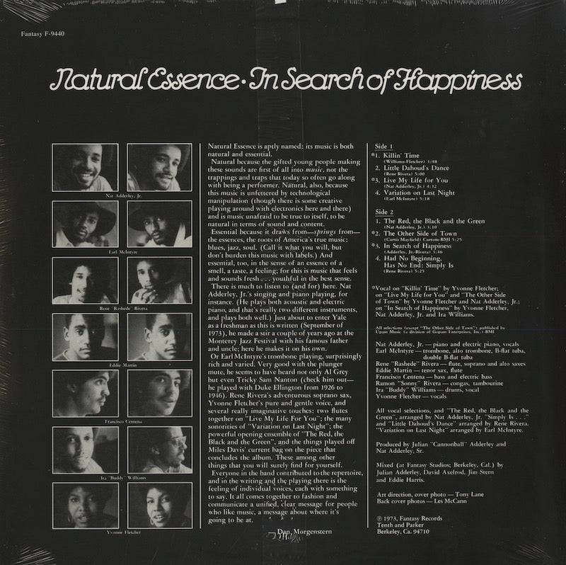 Natural Essence / ナチュラル・エッセンス / In Search Of Happiness
