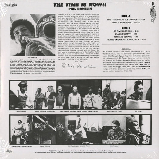Phil Ranelin『The Time Is Now!』TRIBE NOW AGAIN