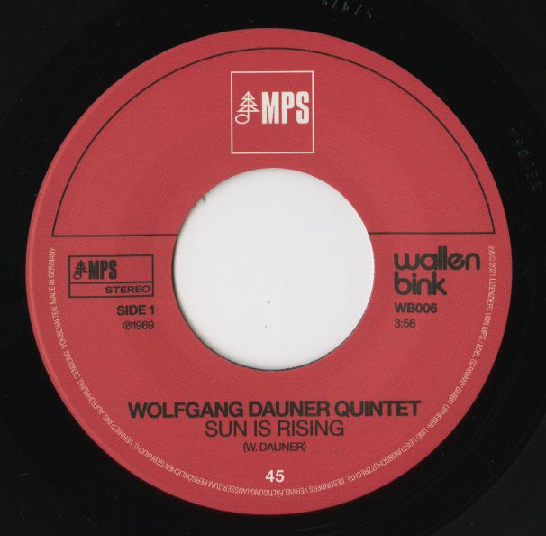 Wolfgang Dauner Quintet – Sun Is Rising / A Day In The Life (WB006) 7inch 2021 GER Wallenbink|新品7inch