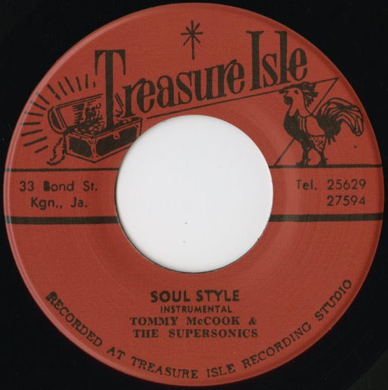 The Paragons – I'm Worried Man / Soul Style (T050) JPN Treasure Isle|新品7inch