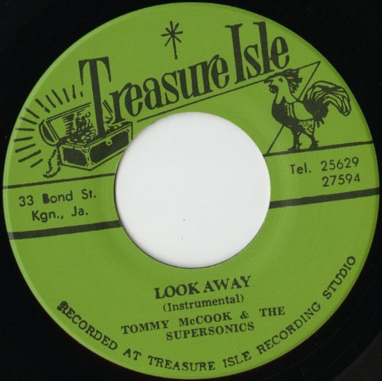 Justin Hinds & The Dominos – The Road Is Rough / Look Away (T042) 7inch JPN Treasure Isle リイシュー