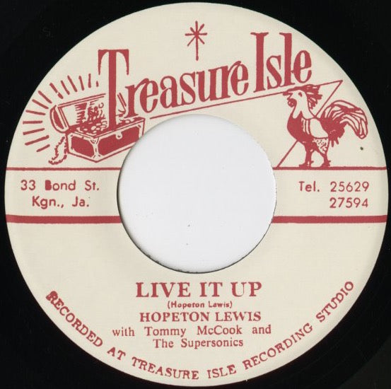 Hopeton Lewis / ホープトン・ルイス / Blackman Time / Live It Up -7 (T006)