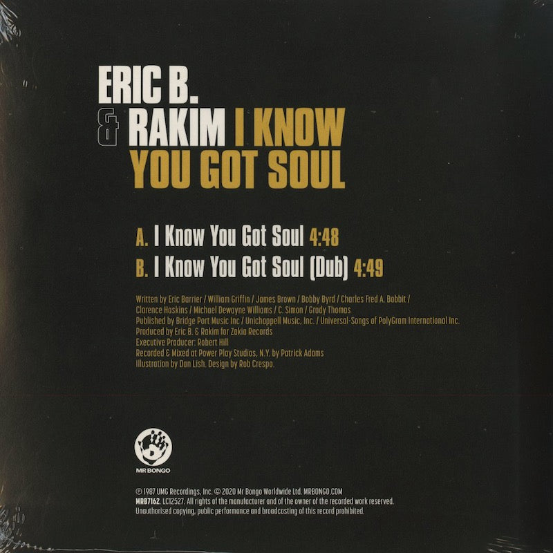 Eric B. & Rakim / I Know You Got Soul -7 (MRB7162)