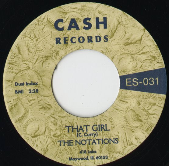 The Notations – This Time I'm For Real / That Girl (ES031) US Numero Group|新品 7inch
