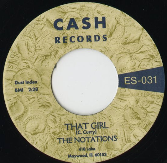 The Notations – This Time I'm For Real / That Girl (ES031) US Numero Group|新品 7inch