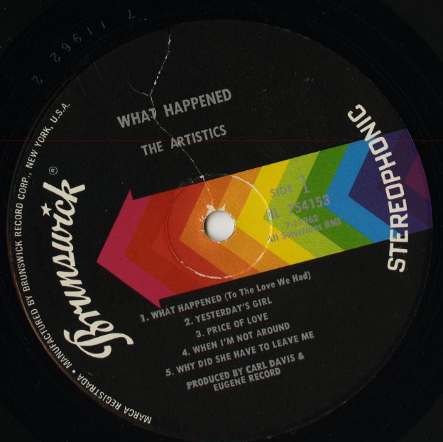 The Artistics / アーティスティックス / What Happened (BL754153)