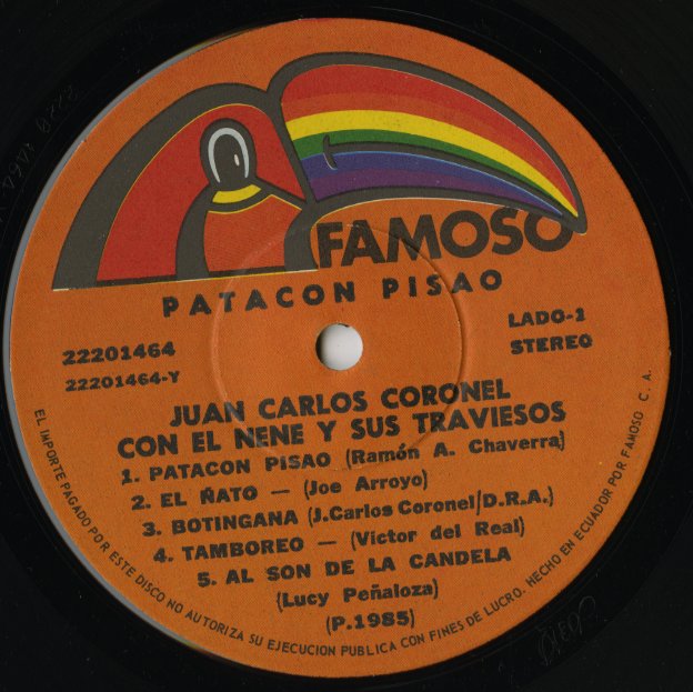 Juan Carlos Coronel / Patacon Pisao (22201464)
