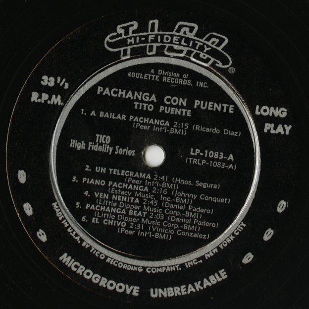 Tito Puente / ティト・プエンテ / Pachanga Con Puente (LP1083)