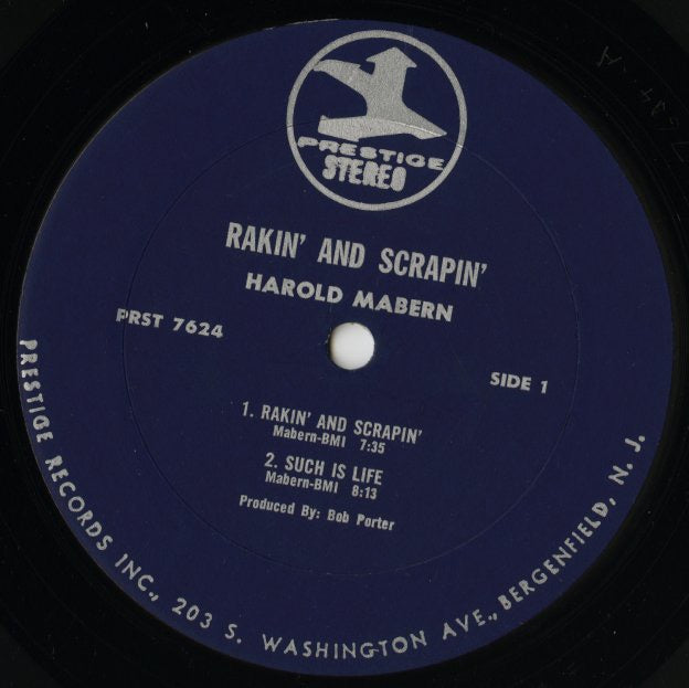 Harold Mabern / ハロルド・メイバーン / Rakin' And Scrapin' (PR 7624)