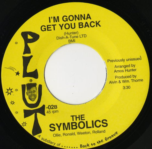 The Symbolics - Conflict / I'm Gonna Get You Back (PLUT-02A) 2006 US Plut45s|中古7"