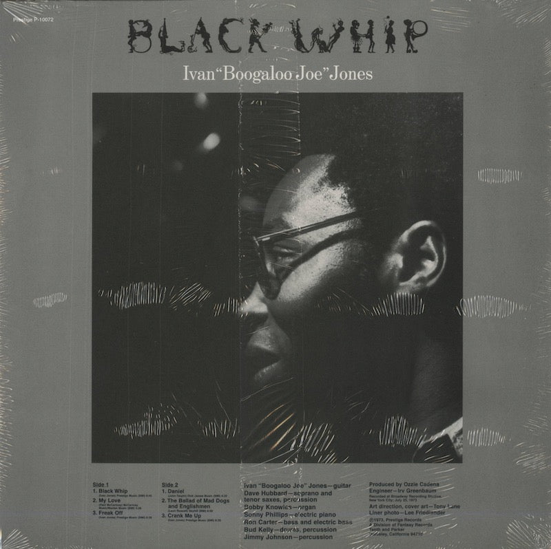 Ivan Boogaloo Joe Jones / イヴァン・ブーガルー・ジョー・ジョーンズ / Black Whip