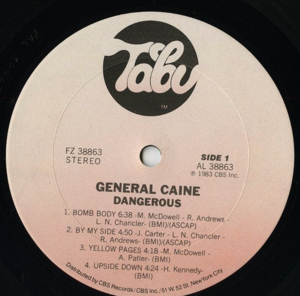 General Caine / ジェネラル・ケーン / Dangerous (FZ 38863)