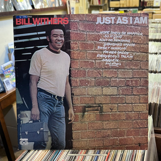 Bill Withers / ビル・ウィザース / Just As I Am (SXBS 7006) US Sussexオリジナル盤 Bell Sound刻印