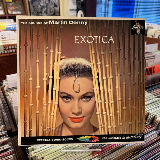 Martin Denny / マーチン・デニー / Exotica -MONO (LRP 3034) US LIBERTY ターコイズDG Label.