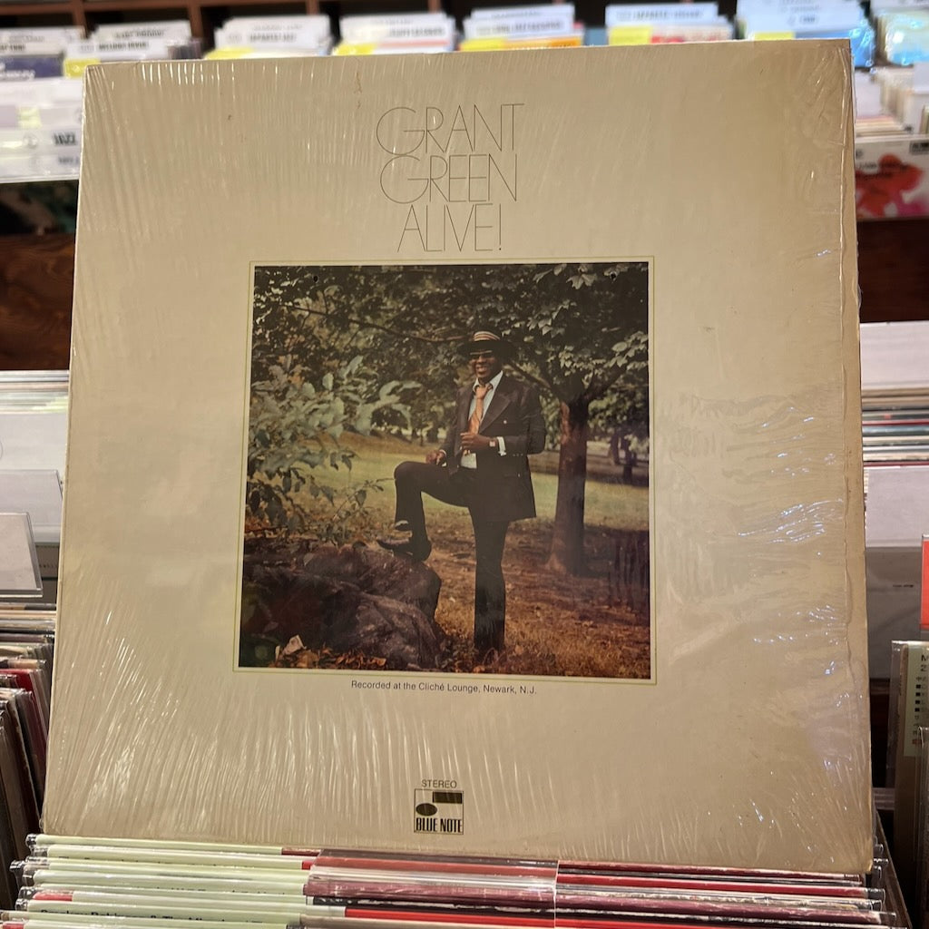Grant Green / グラント・グリーン / Alive! (BST-84360) US Blue Note Liberty 青黒Lbl. STEREO盤
