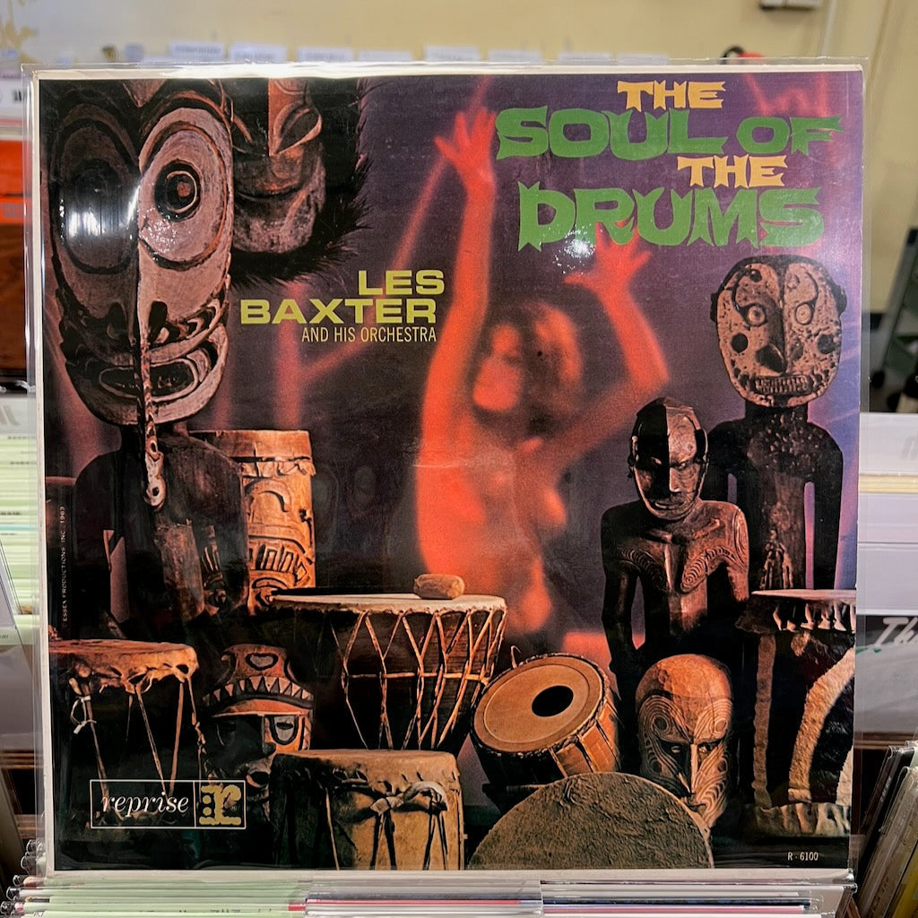 Les Baxter And His Orchestra - The Soul Of The Drums (R-6100) US Repriseオリジナル盤