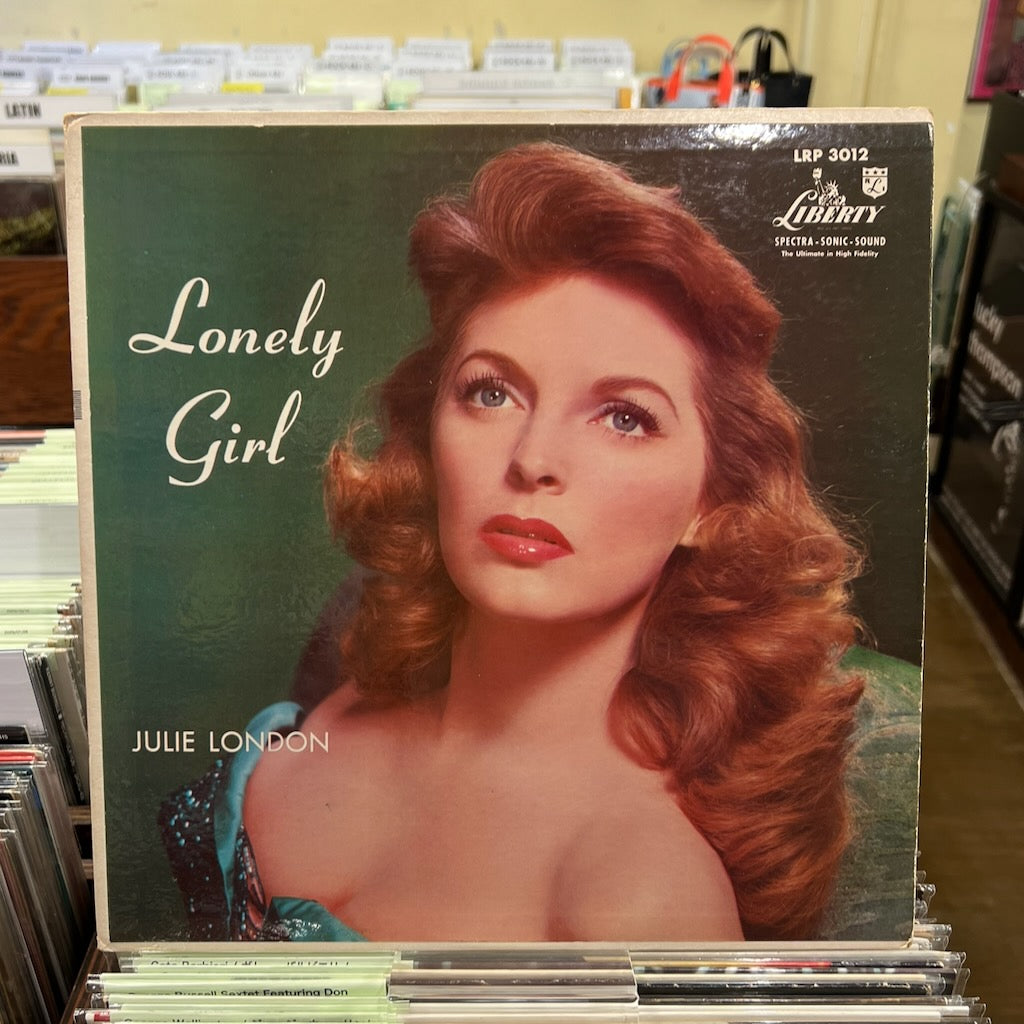 Julie London – Lonely Girl / 1956 US Liberty ターコイズLbl. (RIAA CURVE)