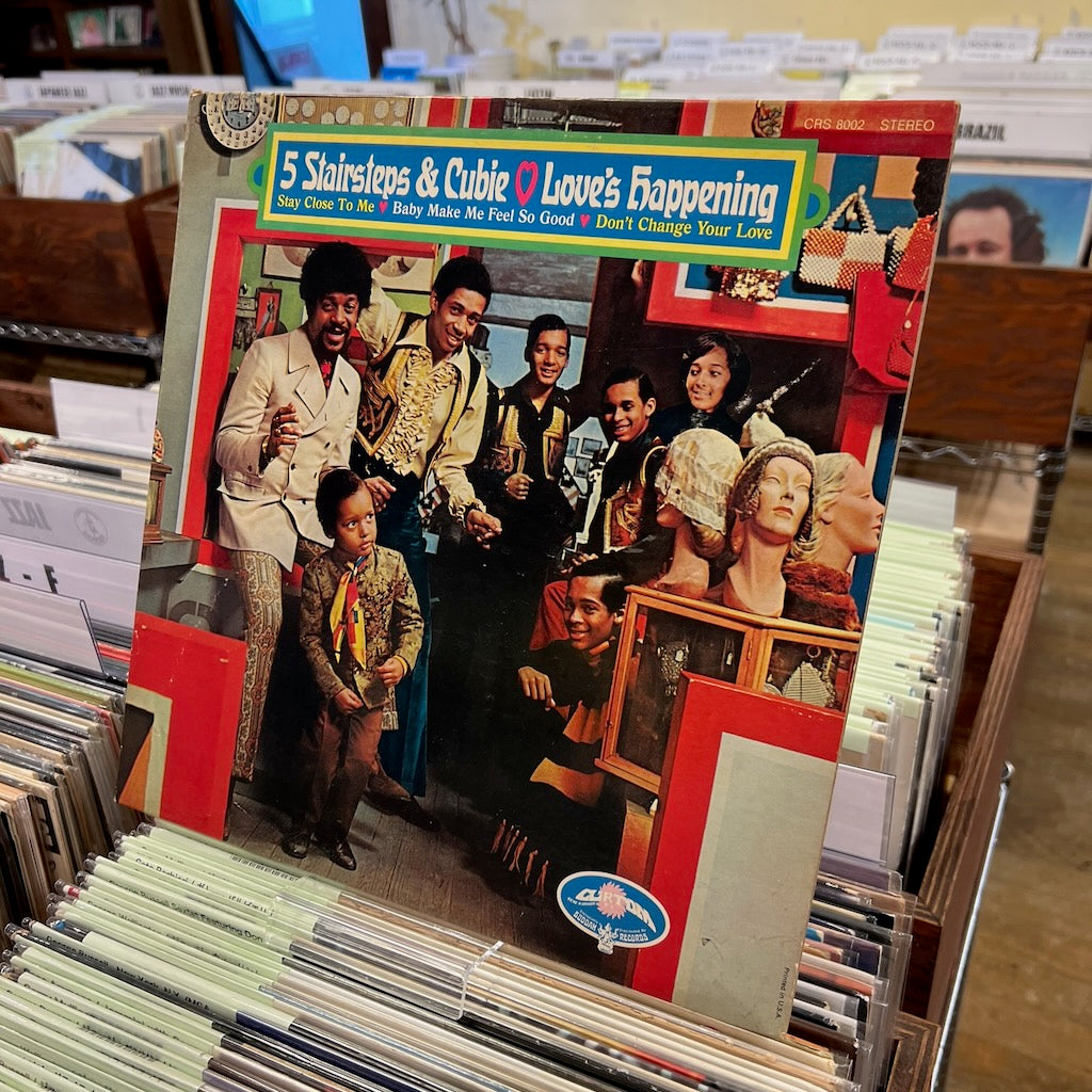 5 Stairsteps & Cubie - Love's Happening (CRS 8002) US Curtomオリジナル盤