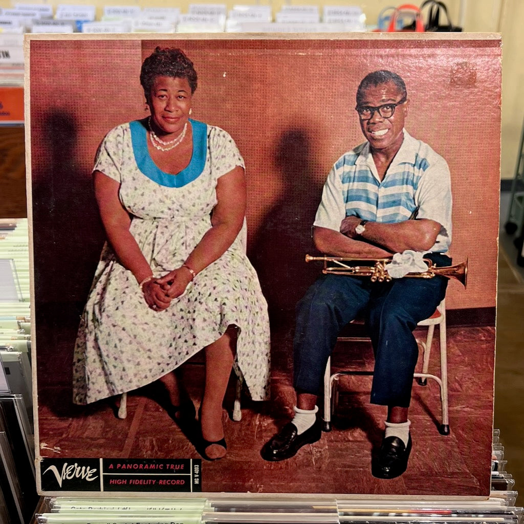 Ella Fitzgerald & Louis Armstrong – Ella and Louis / 1956 US Verveオリジナル盤 赤T字Lbl. 両面DG