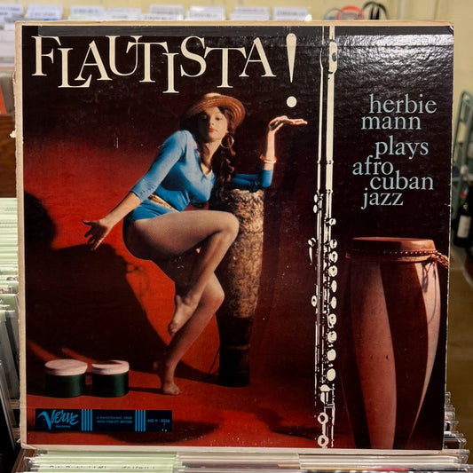 Herbie Mann – Flautista! Afro-Cuban Jazz / US Verveオリジナル盤 トランペッターLbl.