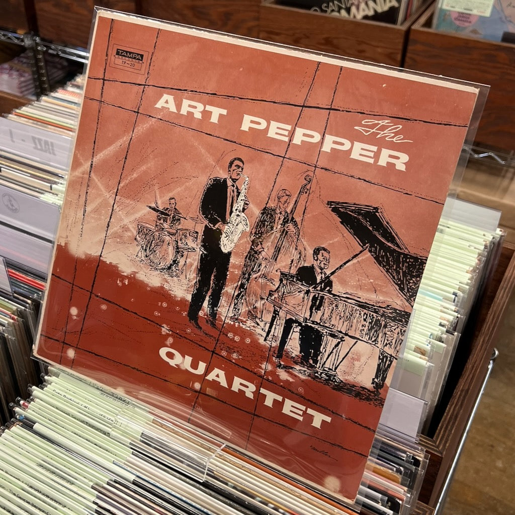 Art Pepper Quartet - Art Pepper Quartet (1957) (TP-20) 1958 US Tampa盤